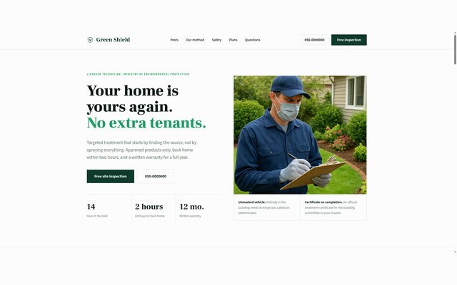 Green Shield — Licensed Pest Control